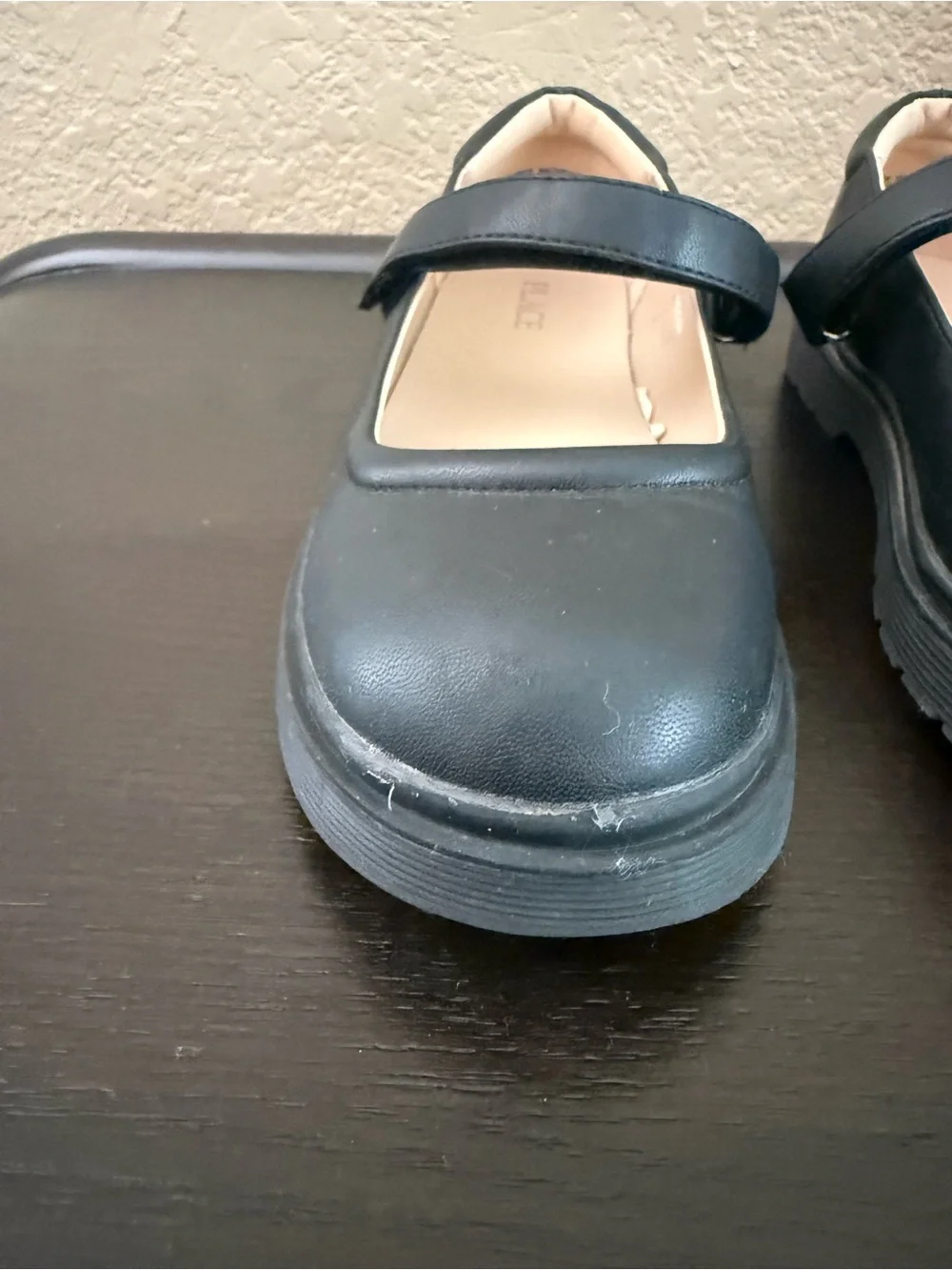Bundle 2 Pairs Children’s Place Girls Black Mary Jane School Shoes Size 5